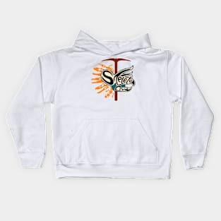 Logo - Blue Orange Kids Hoodie